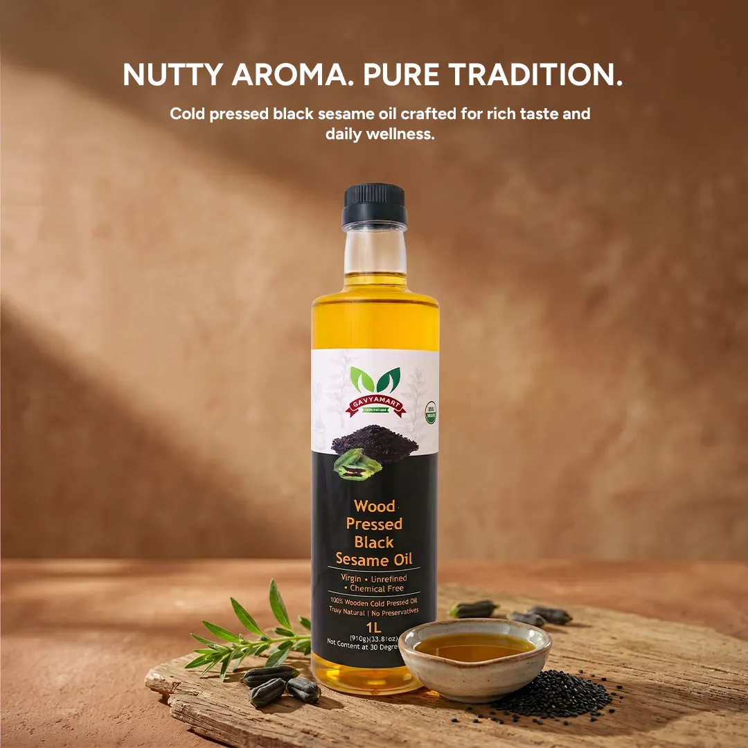 Wood-Pressed Black Sesame Oil – photo 4