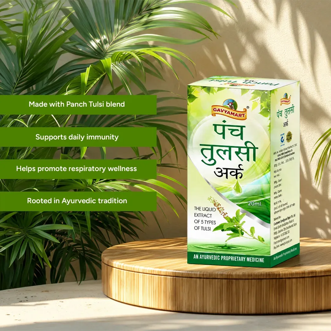 Panch Tulsi Ark Drops (20 ml) – photo 4
