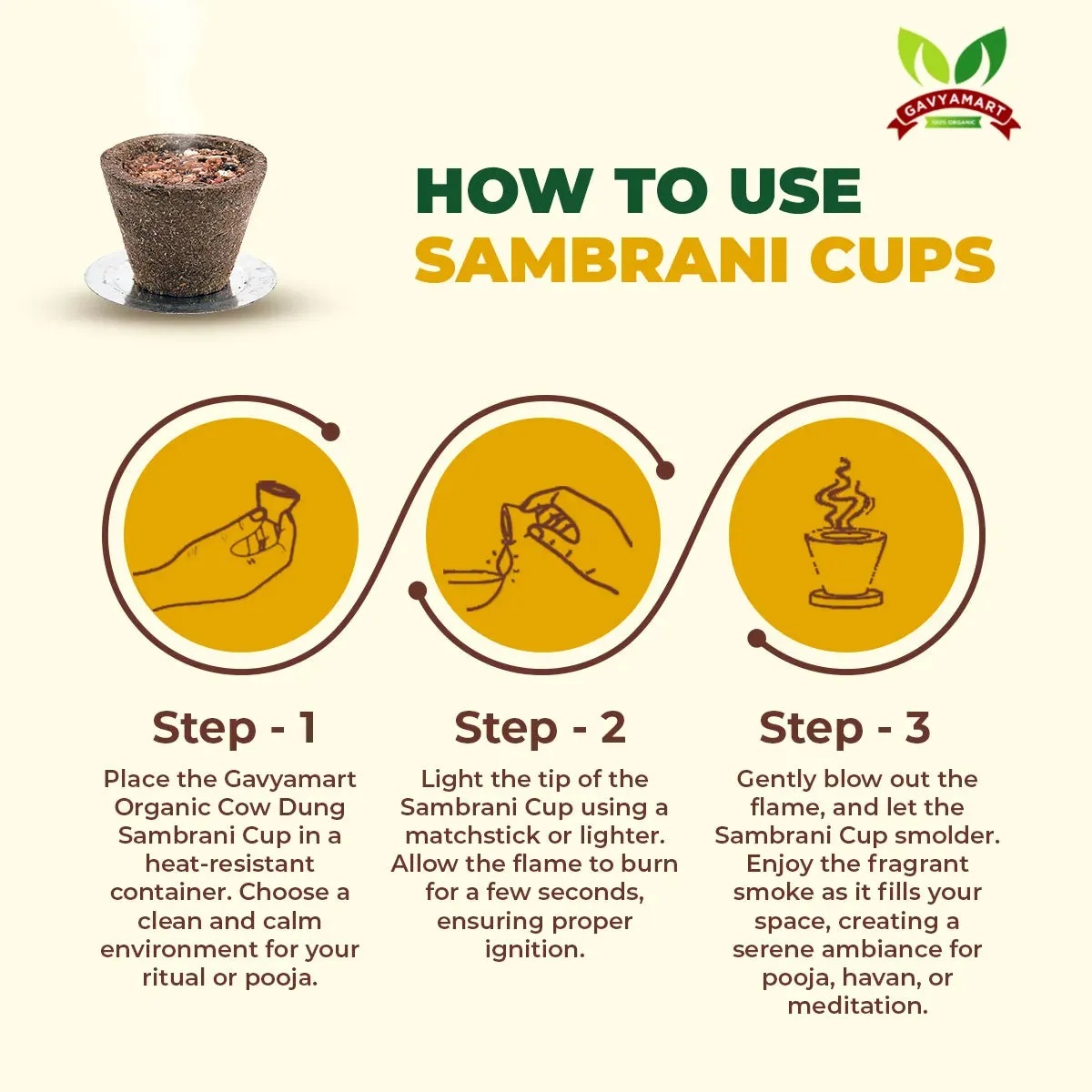 Sambrani Havan Cups – photo 4