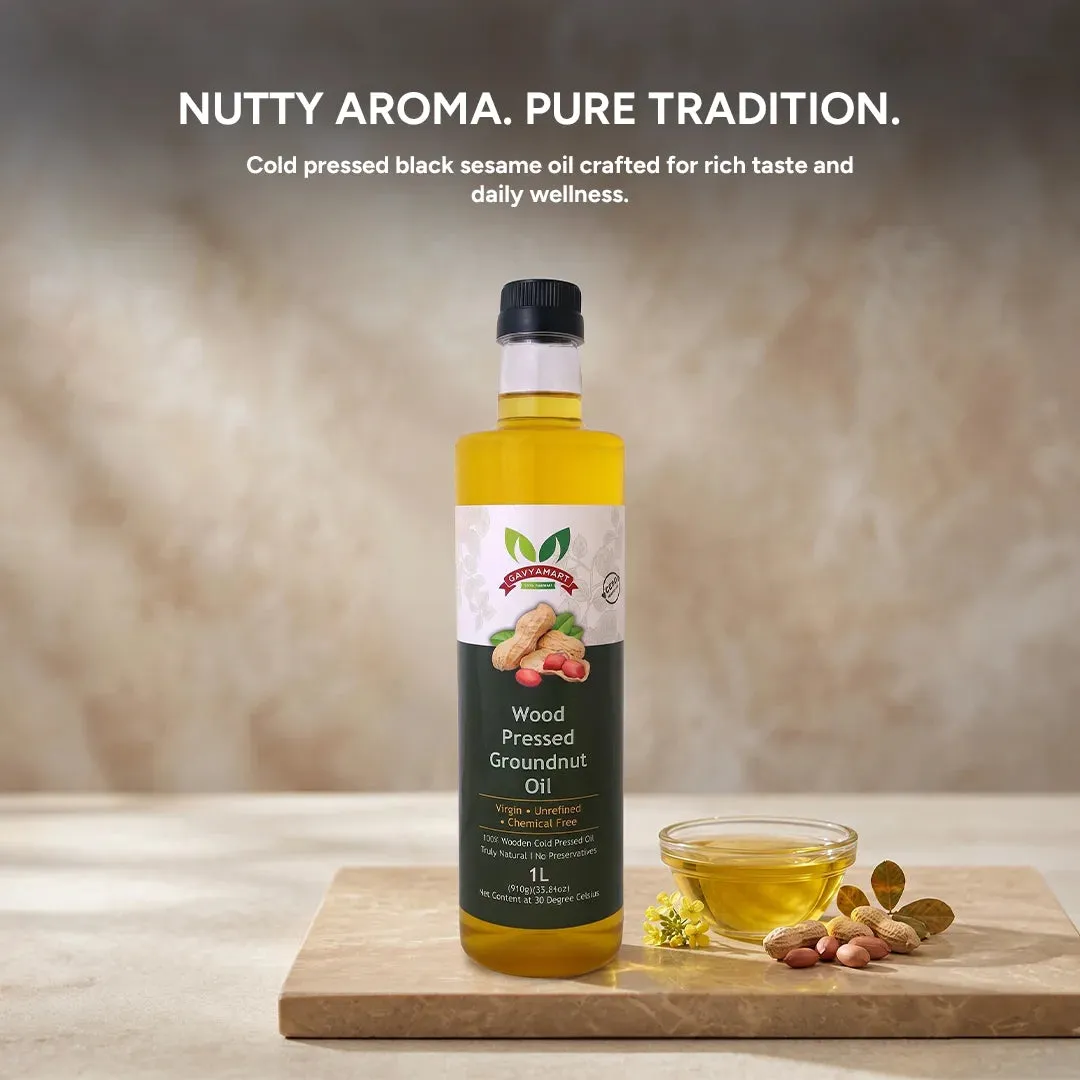 Wood-Pressed Groundnut Oil – photo 4