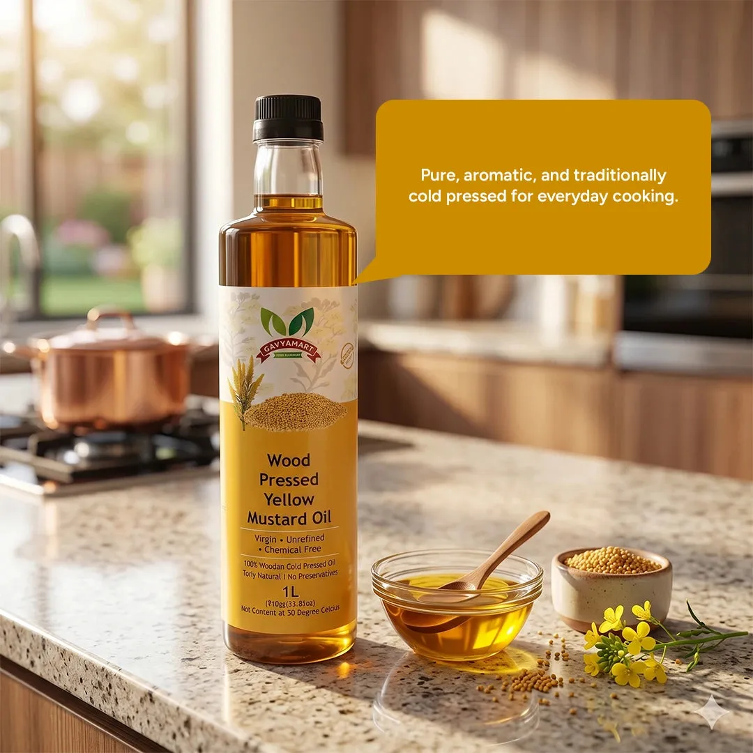 Wood-Pressed Yellow Mustard Oil – photo 4